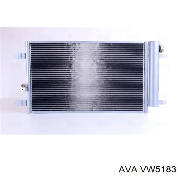 VW5183 AVA радиатор кондиционера