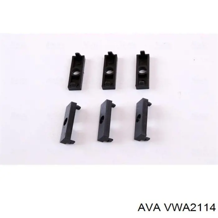 Радиатор охлаждения двигателя AVA VWA2114 цена, от 52.66 USD