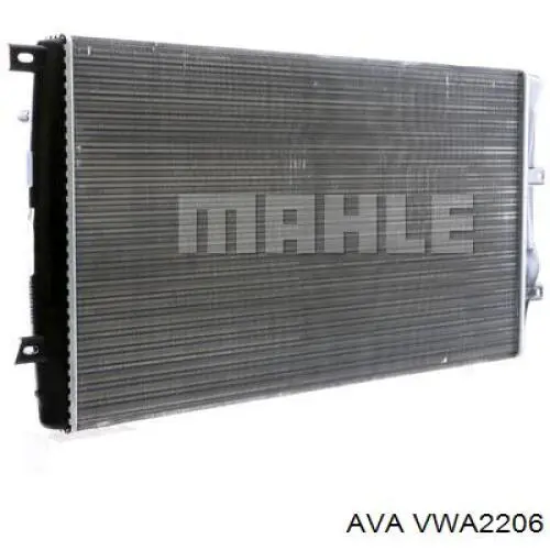 Купить VWA2206 AVA Радиатор водяной