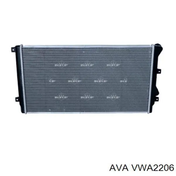 Радиатор охлаждения двигателя AVA VWA2206
