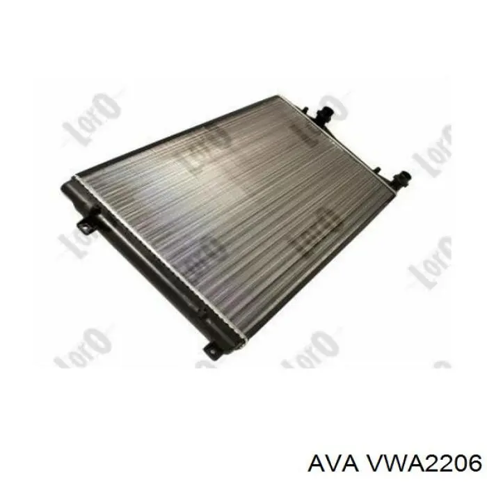 Купить VWA2206 AVA Радиатор водяной