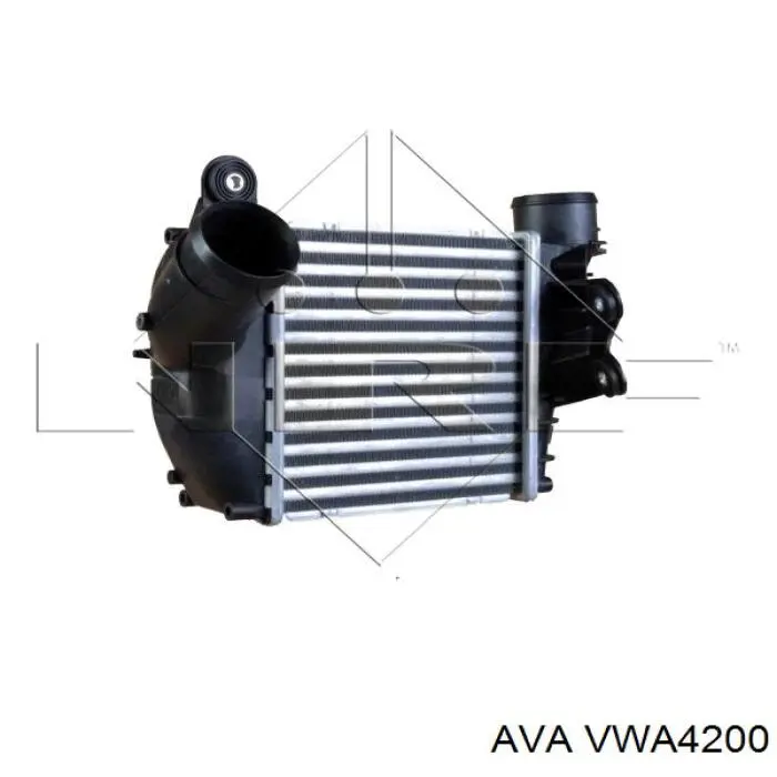 Радиатор интеркуллера AVA VWA4200