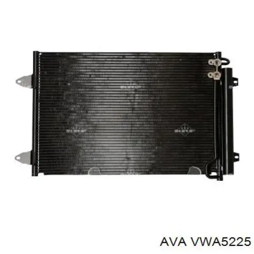 VWA5225 AVA радиатор кондиционера