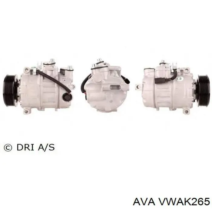 VWAK265 AVA компрессор кондиционера