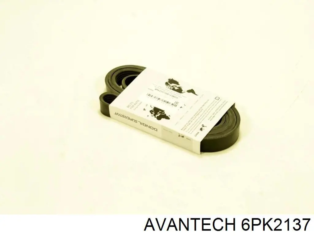 6PK2137 Avantech ремень генератора