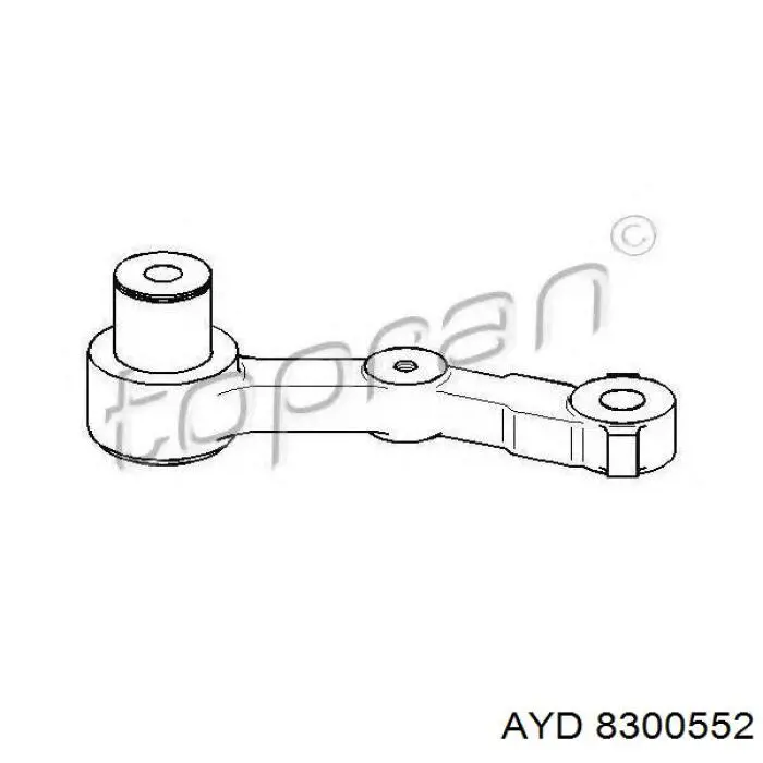 Тяга рулевая центральная Lemforder 10625 цена, от 41.37 USD