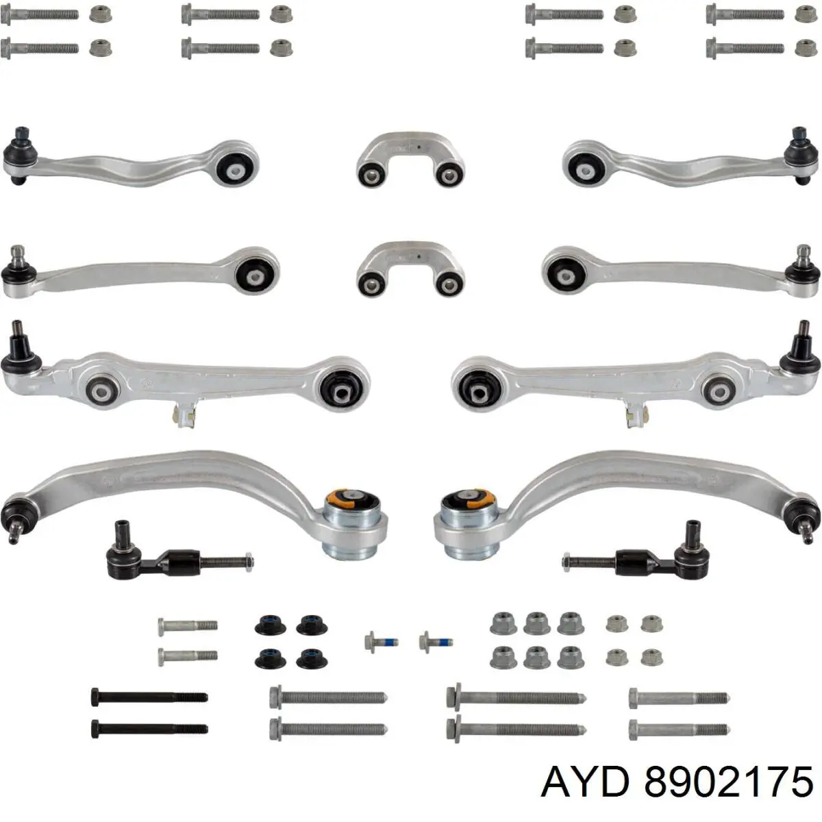 Комплект рычагов передней подвески 8902175 AYD