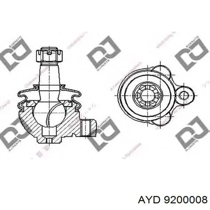 Верхние шаровые AYD 9200008