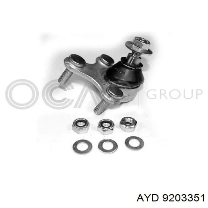 Шаровая опора правая нижняя  AYD 9203351