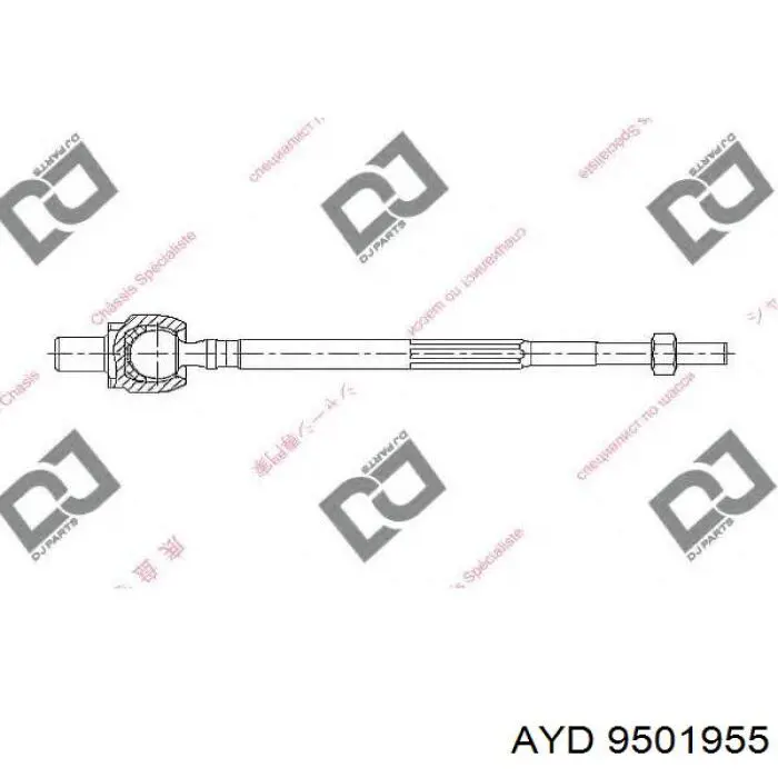 Barra de acoplamiento 9501955 AYD
