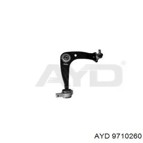 Правый рычаг передней нижней подвески Peugeot/Citroen 9666681380 цена, от 89.75 USD