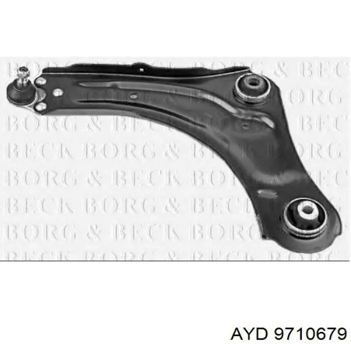 211587 ABS Рычаг передней подвески нижний левый