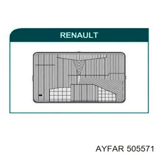 Правая блок фара Ayfar 505571 цена, от 195.69 USD