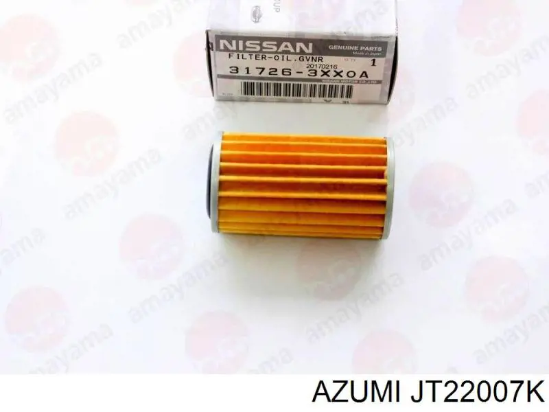 JT22007K Azumi filtro da caixa automática de mudança