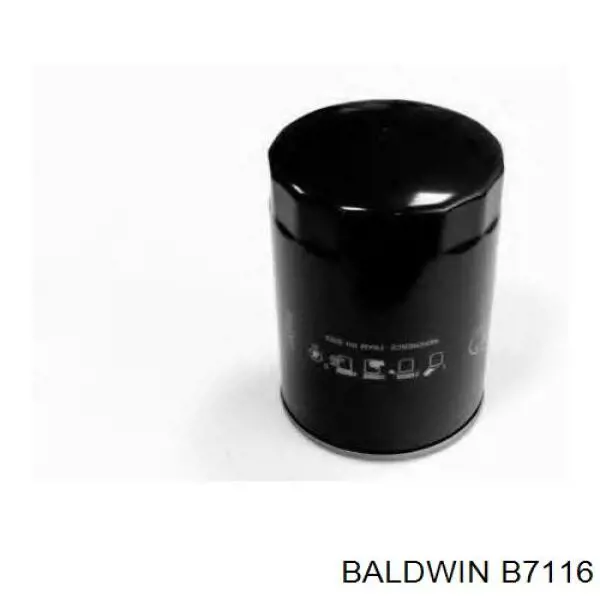 Масляный фильтр B7116 Baldwin