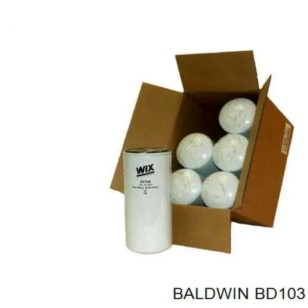 BD103 Baldwin Масляный фильтр двигателя