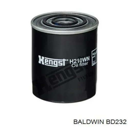 BD232 Baldwin Масляный фильтр двигателя