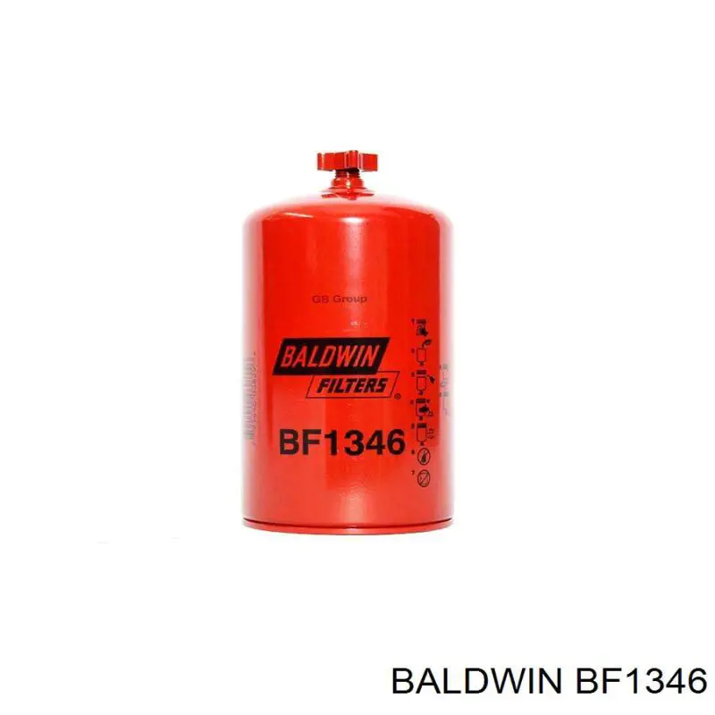 BF1346 Baldwin Фильтр топлива