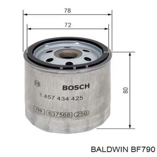BF790 Baldwin Фильтр топлива
