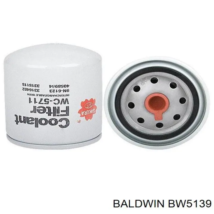 Фильтр системы охлаждения BW5139 Baldwin