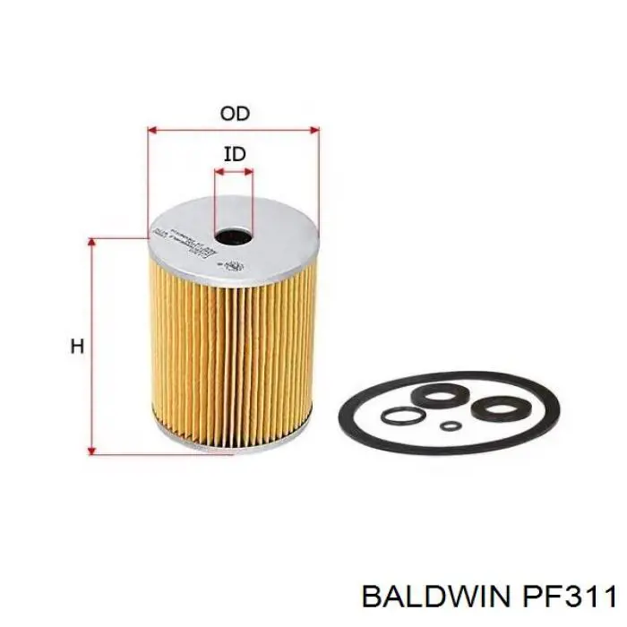 Фильтр топливный Donaldson P550026