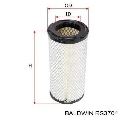 Элемент воздушного фильтра Baldwin RS3704 цена, от 14.97 USD