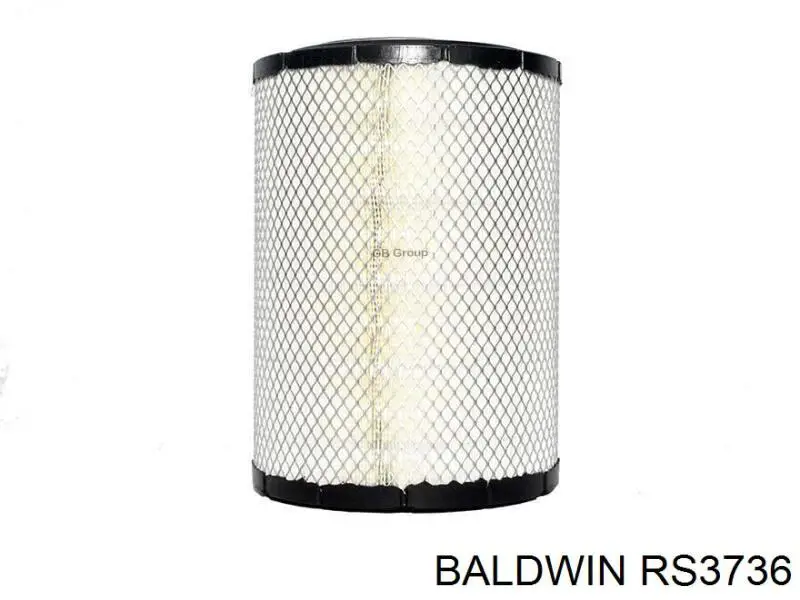 RS3736 Baldwin Воздушный фильтр двигателя