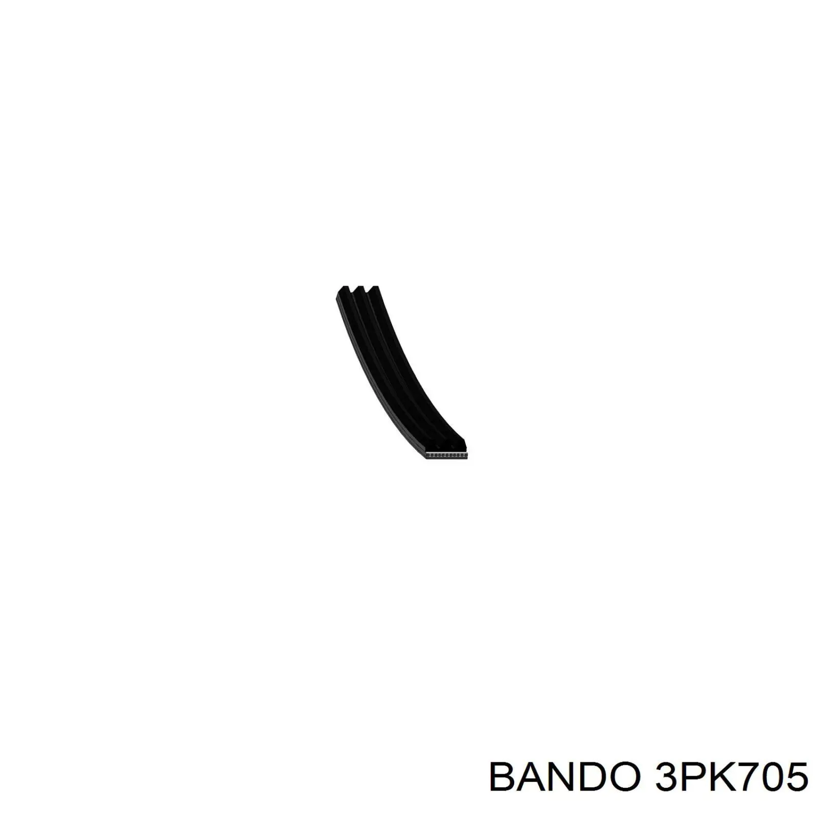 3PK0705 Bando ремень генератора