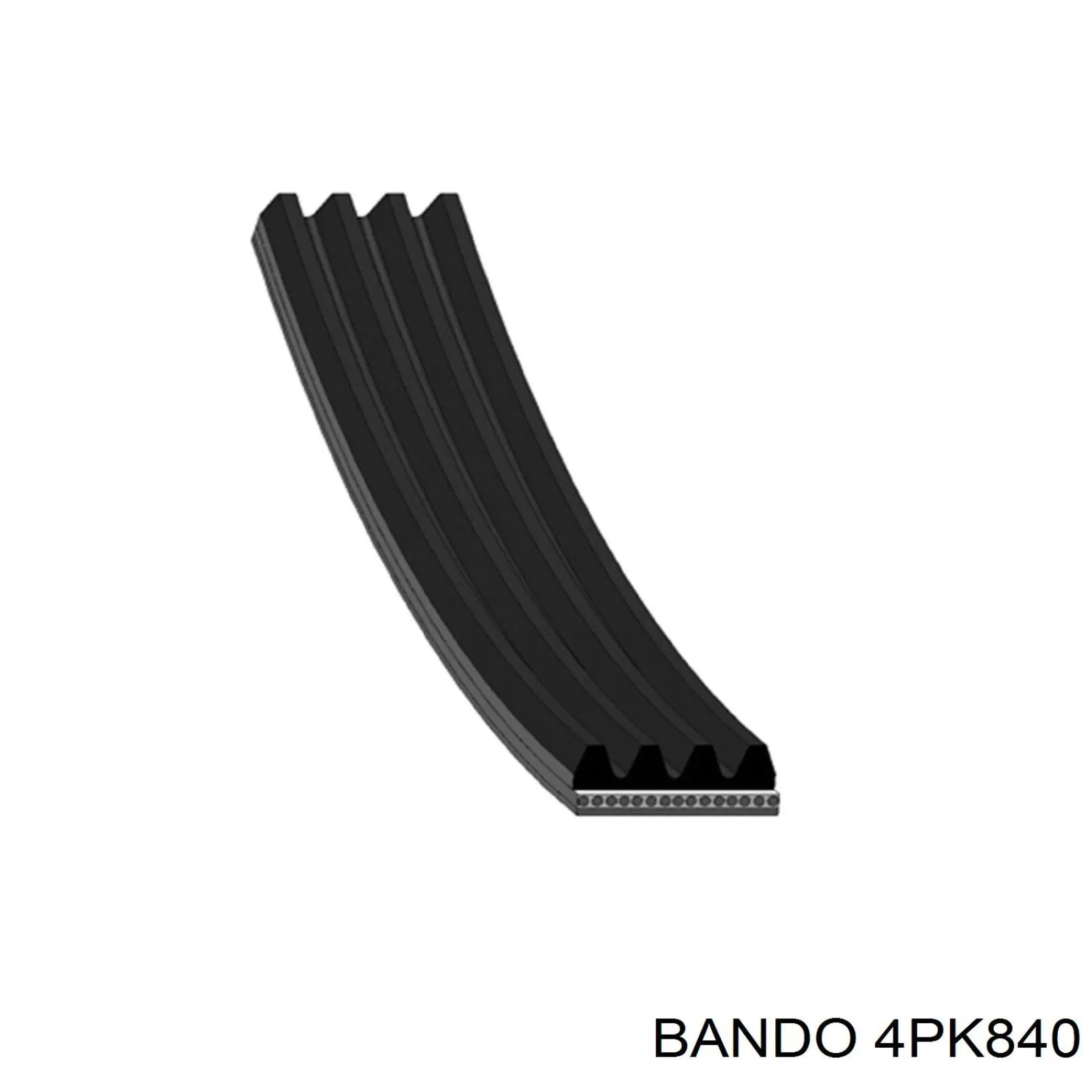 4PK840 Bando Поликлиновый ремень