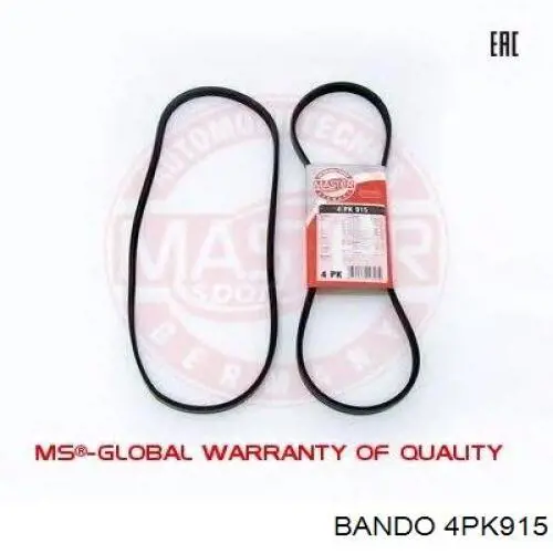 Клиновый ремень Bando 4PK915 цена, от 5.84 USD