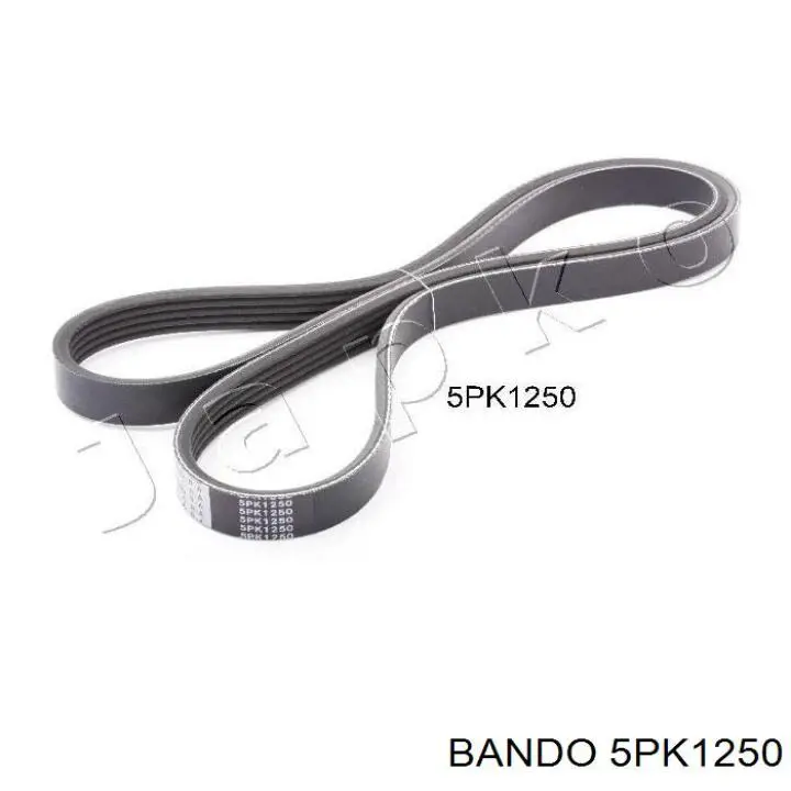 Ремінь приводний, агрегатів 5PK1250 Bando