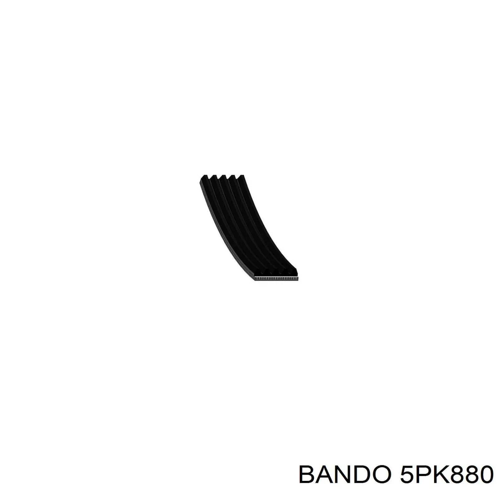 Ремень генератора 5PK880 Bando
