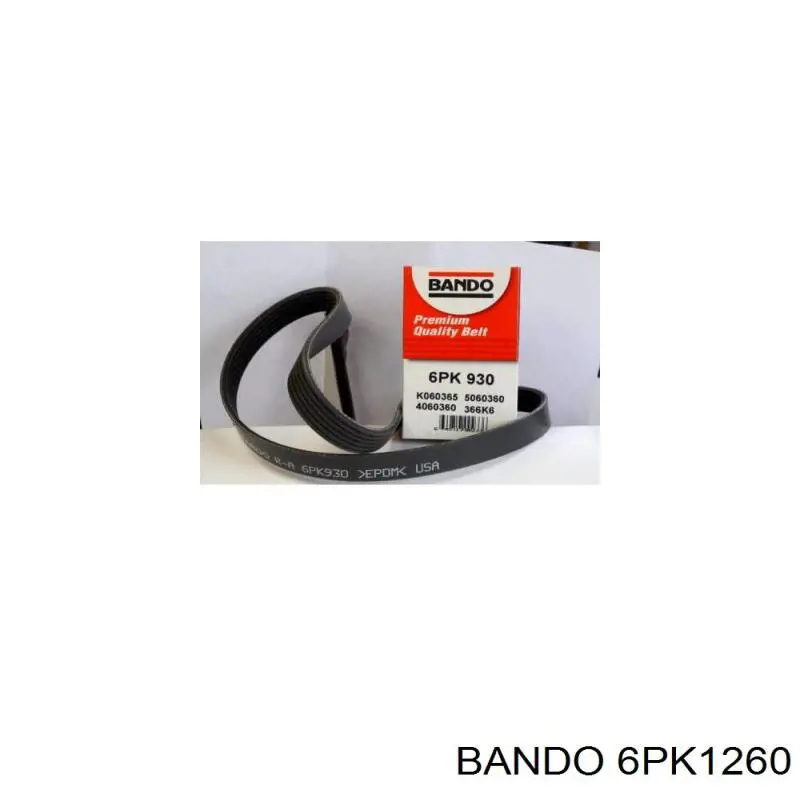 Купить 6PK1260 Bando Ремень генератора