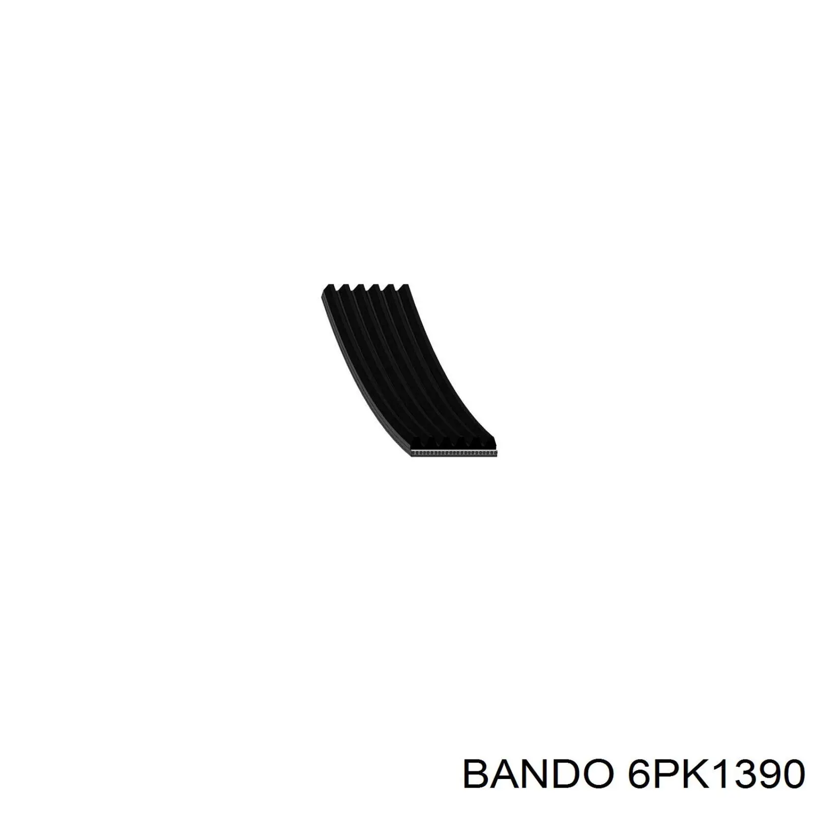 6PK1390 Bando ремень генератора