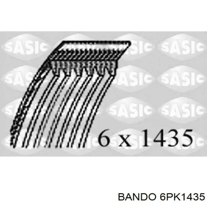 Купить 6PK1435 Bando Ремень генератора