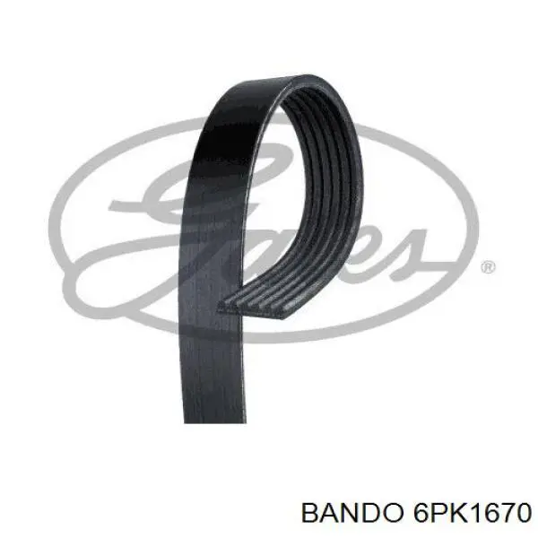 6PK1670 Bando ремень генератора