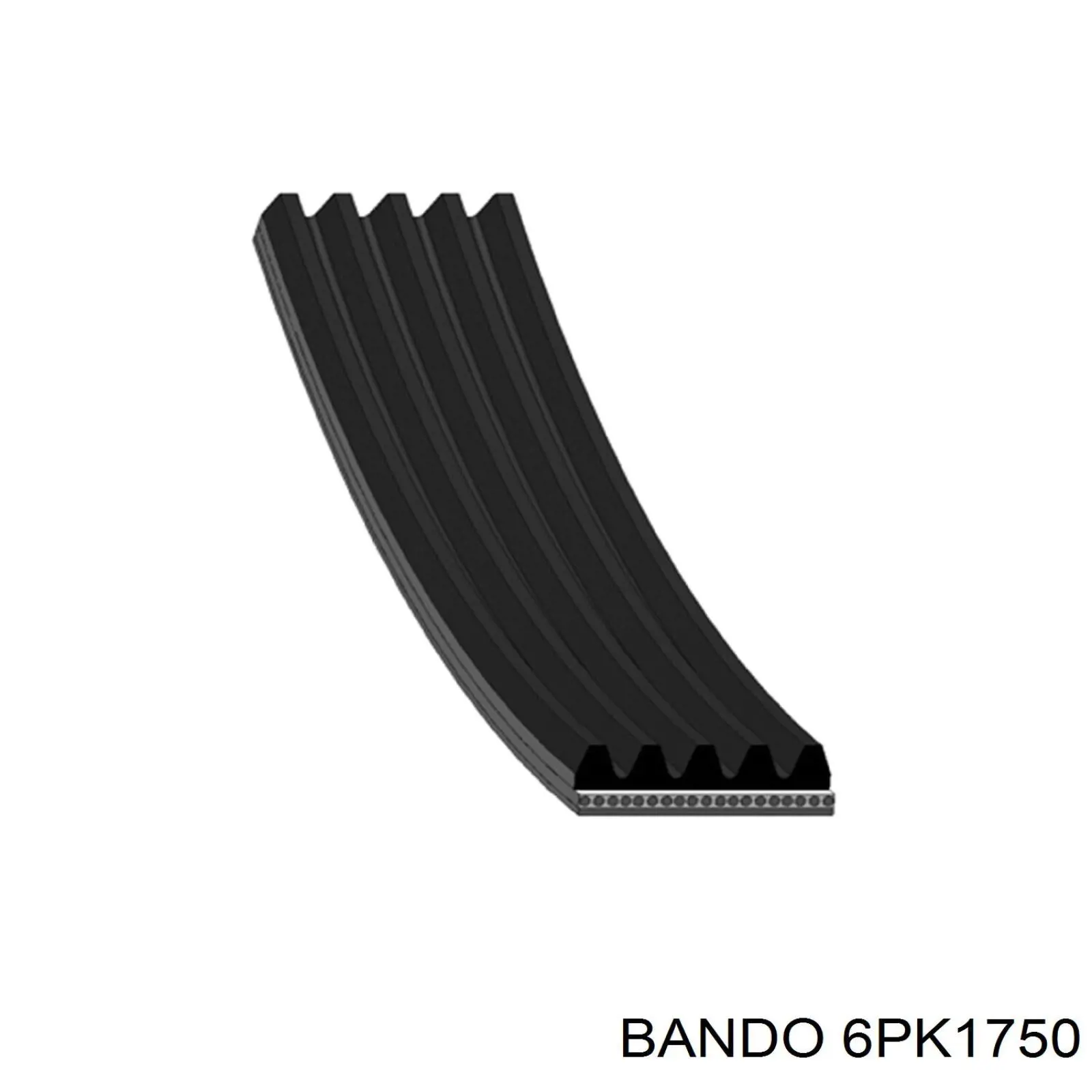 Ремень кондиционера Bando 6PK1755