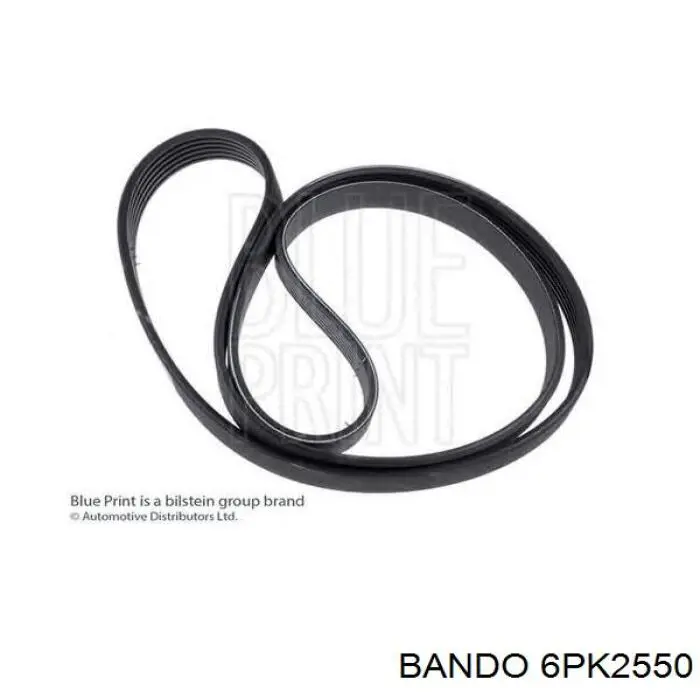 6PK2550 Bando Поликлиновый ремень