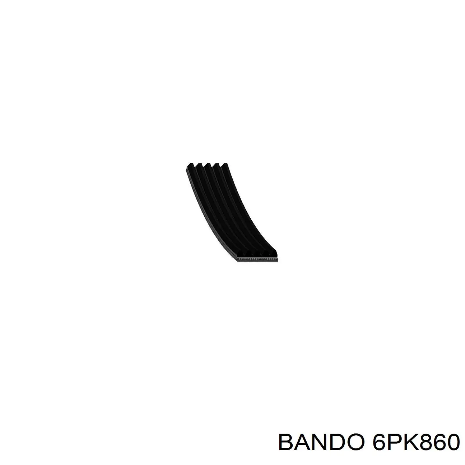 Купить 6PK860 Bando Ремень генератора