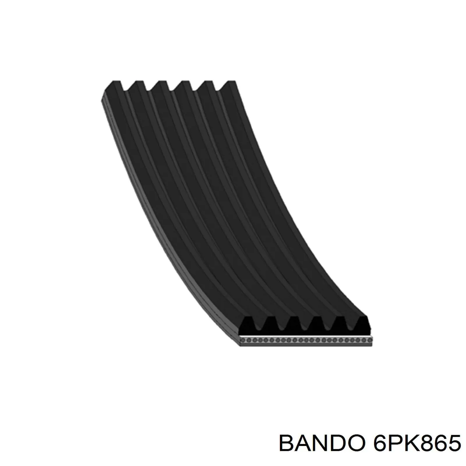 6PK865 Bando ремень генератора