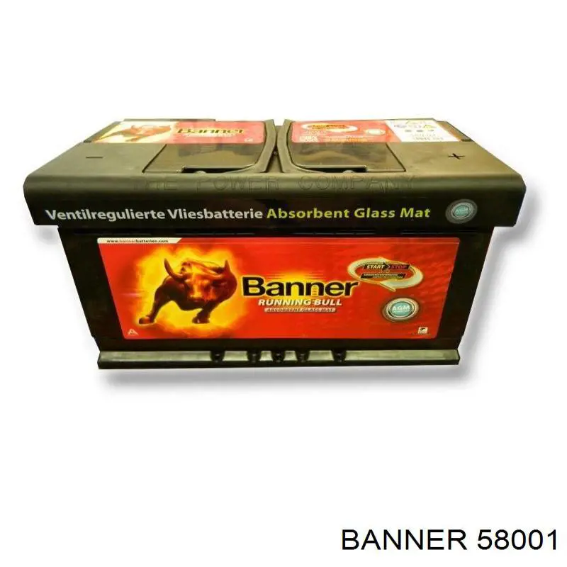 Купить 58001 Banner Батарея аккумуляторная