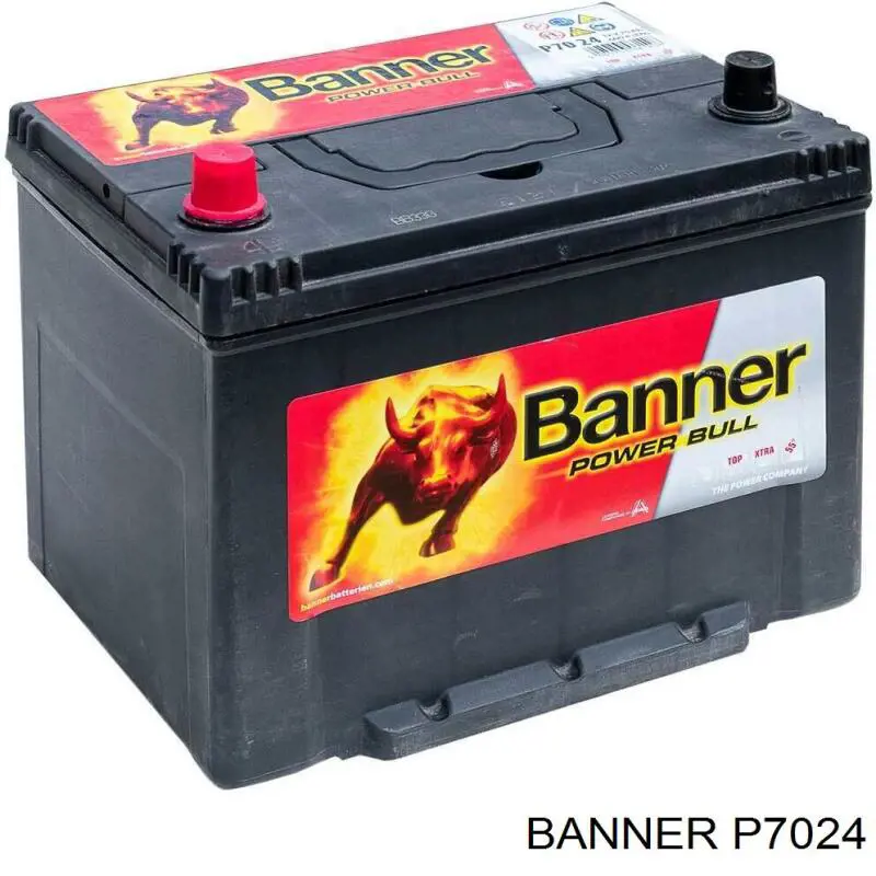 Аккумулятор Banner Power Bull 70 А/ч 12 В B01 P7024