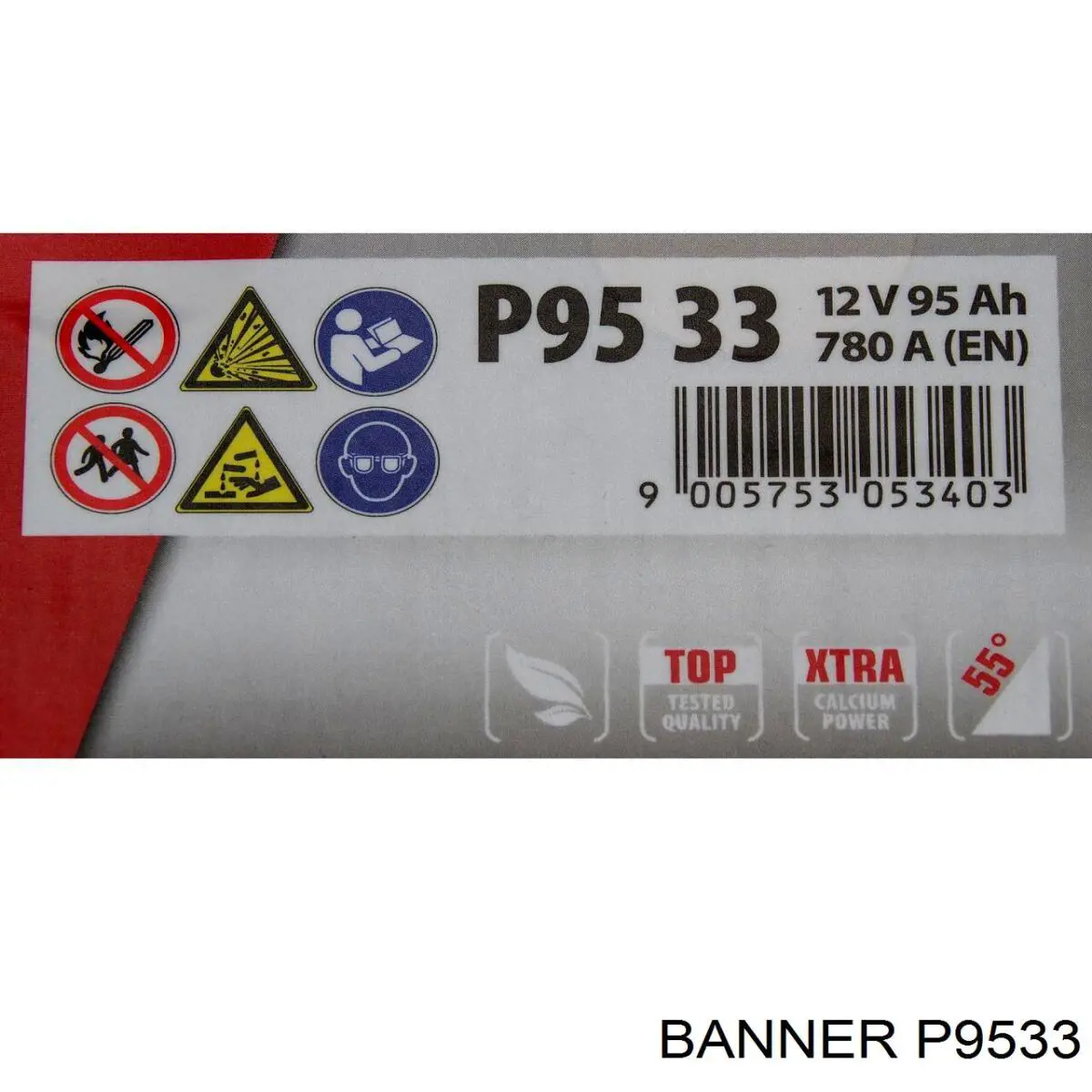 Аккумулятор P9533 Banner
