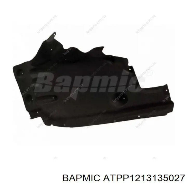 ATPP1213135027 Bapmic guarda-barras esquerdo traseiro do pára-lama dianteiro