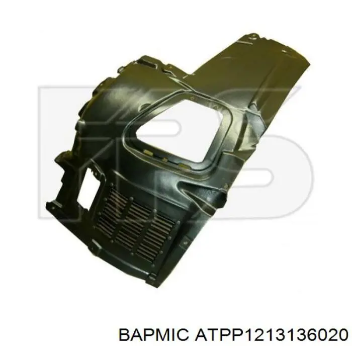 Подкрылок крыла переднего правый передний ATPP1213136020 Bapmic