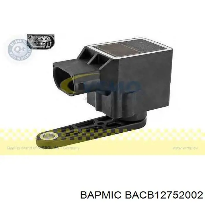 Sensor, nivel de suspensión neumática, delantero derecho BACB12752002 Bapmic