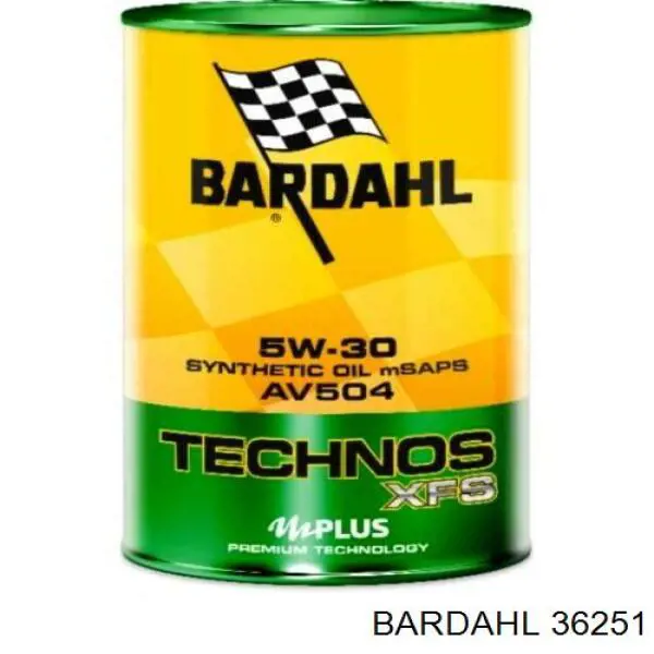 36251 Bardahl Масло двигателя