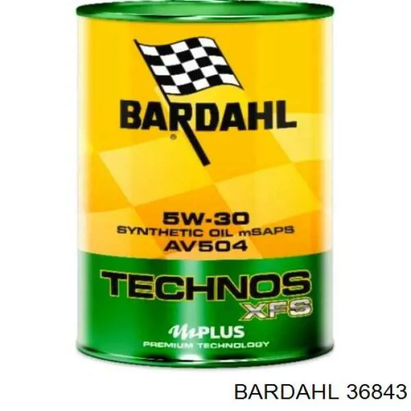 36843 Bardahl Масло двигателя