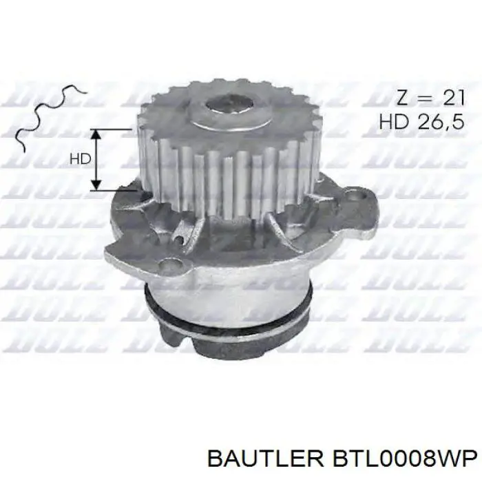 Помпа BTL0008WP Bautler