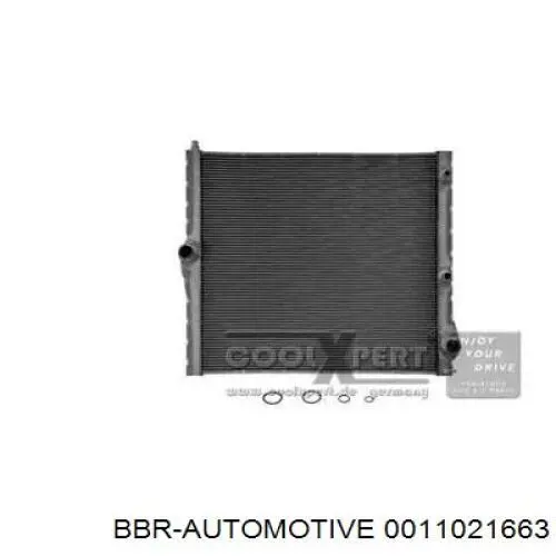 Радиатор 0011021663 BBR Automotive